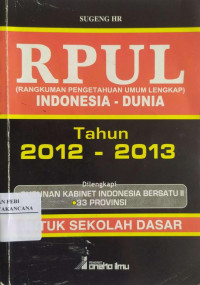 Image of RPUL (Rangkuman Pengetahuan Umum Lengkap) INDONESIA - DUNIA