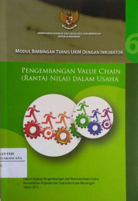 Image of Modul Bimbingan Teknis UKM Dengan Inkubator