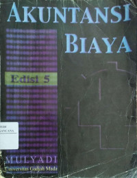 Image of Akuntansi Biaya