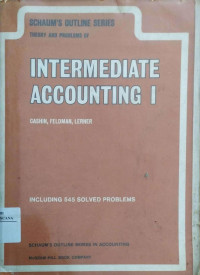 Image of Theory and Problems Intermediate Accounting 1