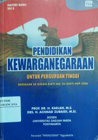 Image of Pendidikan Kewarganegaraan
