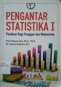 Image of Pengantar Statistika I : Panduan Bagi Pengajar Dan Mahasiswa